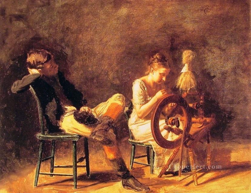The Courtship Realism Thomas Eakins Oil Paintings